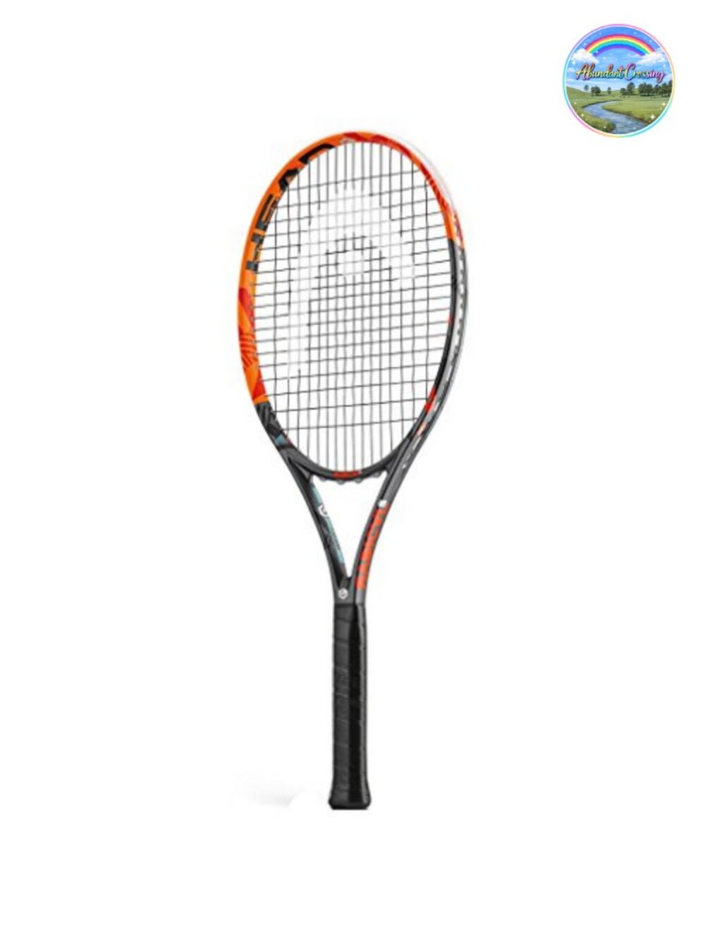 Graphite Tennis Racket - Pre-Strung 27 Inch Intermediate Adult Racquet